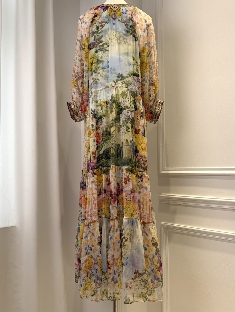 Camilla long gathered panel dress In The architects of alcázar - Picture 8 of 15